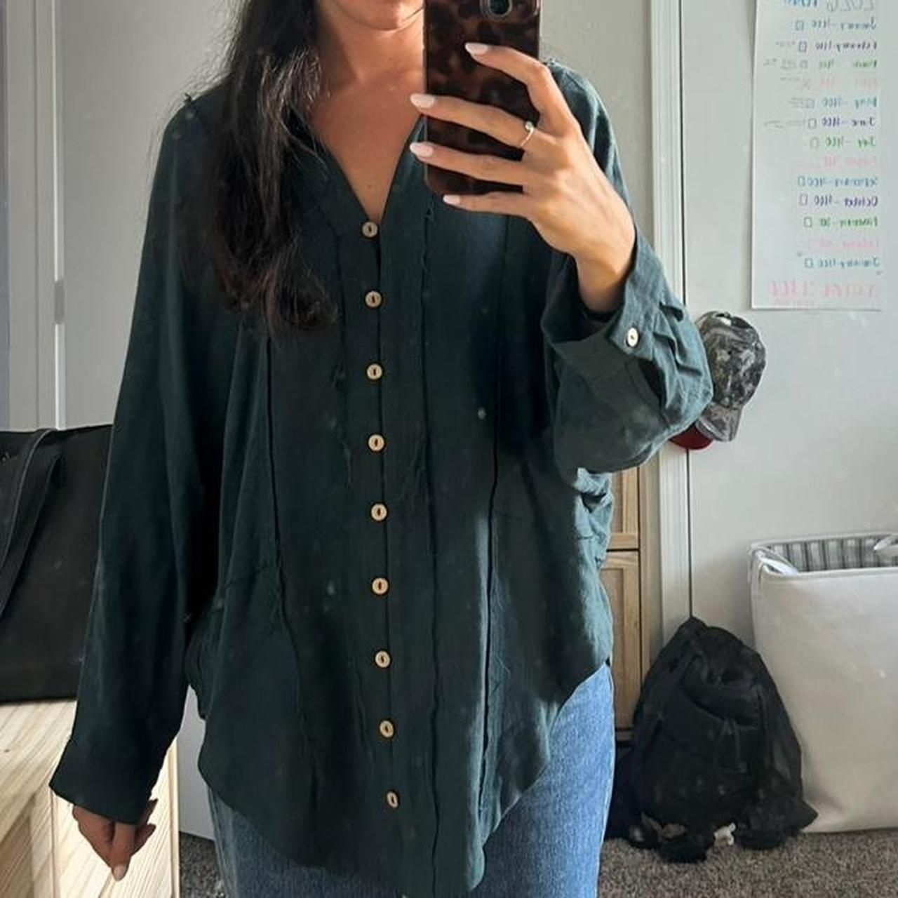 Bohme Women's Green Blouse